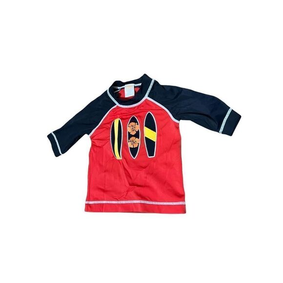 Gymboree 12-18m Surfboard Bathing Suit Baby Boy Top - Picture 1 of 4